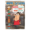 Picture of HAPPY BIRTHDAY WHERE DOES THE BEST BEER COME FROM?